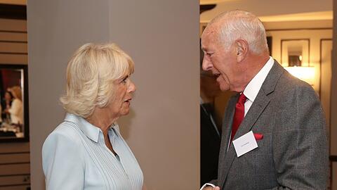 Camilla und Len Goodman bei einem Treffen 2019.