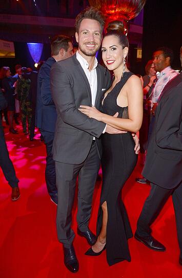 Sebastian Pannek mit Freundin Clea-Lacy.