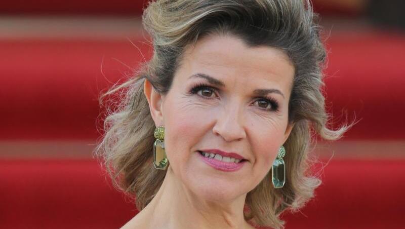Violinistin Anne-Sophie Mutter kommt zu einem Staatsbankett. Foto: Michael Kappeler/Archivbild Violinistin Anne-Sophie Mutter kommt zu einem Staatsbankett. Foto: Michael Kappeler/Archivbild