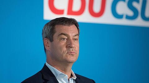 Markus Söder (CSU), Ministerpräsident von Bayern. Foto: Sebastian Kahnert/Archivbild