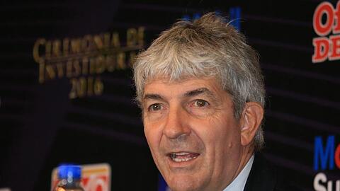 Paolo Rossi spricht 2016 auf einer Pressekonferenz. Der ehemalige Fußball-Weltmeister ist im Alter von 64 Jahren gestorben.
