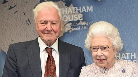 David Attenborough und Queen Elizabeth II. kannten sich gut.