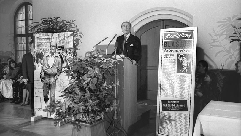 Abschiedsrede in der AZ im Jahr 1986.