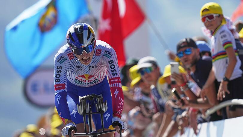 Jungstar Florian Lipowitz glänzt bei der Tour de France.