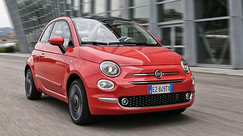 Der Fiat 500 ist besonders als Cabrio nach wie vor ein attraktuiver Kleinstwagen.