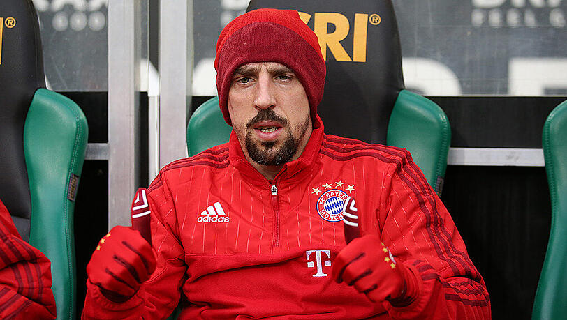 Hat seine Muskelverletzung fast wieder auskuriert: Franck Ribéry. Hat seine Muskelverletzung fast wieder auskuriert: Franck Ribéry.