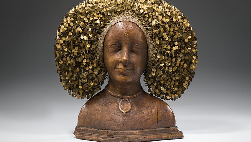 Eine Flinderhaube aus Nürnberg. Eine Flinderhaube aus Nürnberg.