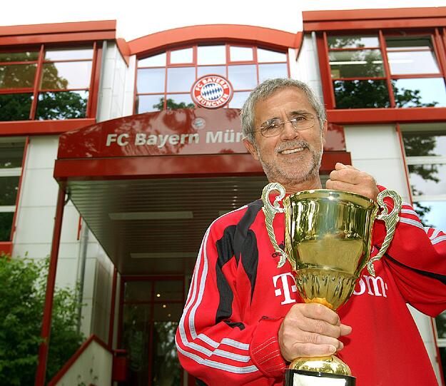 Gerd Müller schoss die meisten Tore in der Geschichte des FC Bayern - 566 Tore von 1964 bis 1979.