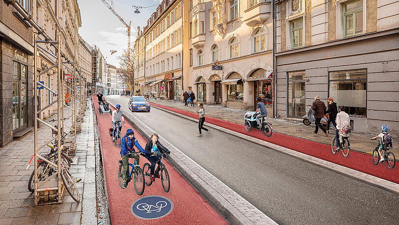 Die Frauenstraße soll Einbahnstraße werden.