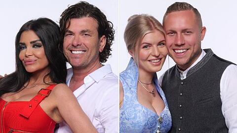Kader Loth (l.) und Antonia Hemmer und Patrick Romer (r.) haben bereits Reality-TV-Erfahrung gesammelt.