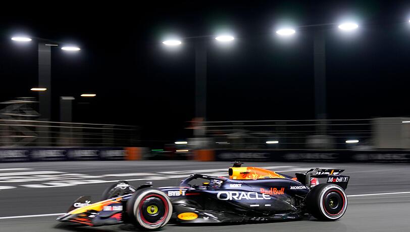 Max Verstappen holte sich im zweiten Rennen der Saison den zweiten Sieg.