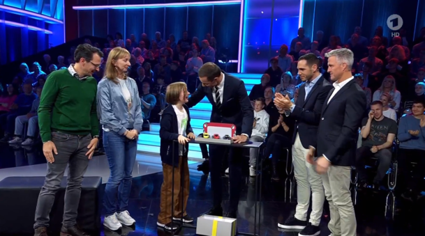 Laurin gewann das Duell und bekam gemeinsam mit seiner Familie eine Reise nach Bologna geschenkt.