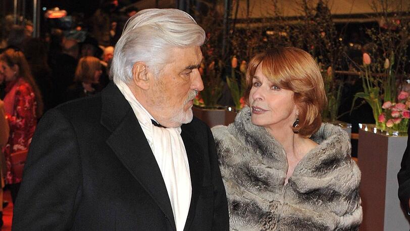 Mario Adorf und Senta Berger kannten sich seit Jahrzehnten.