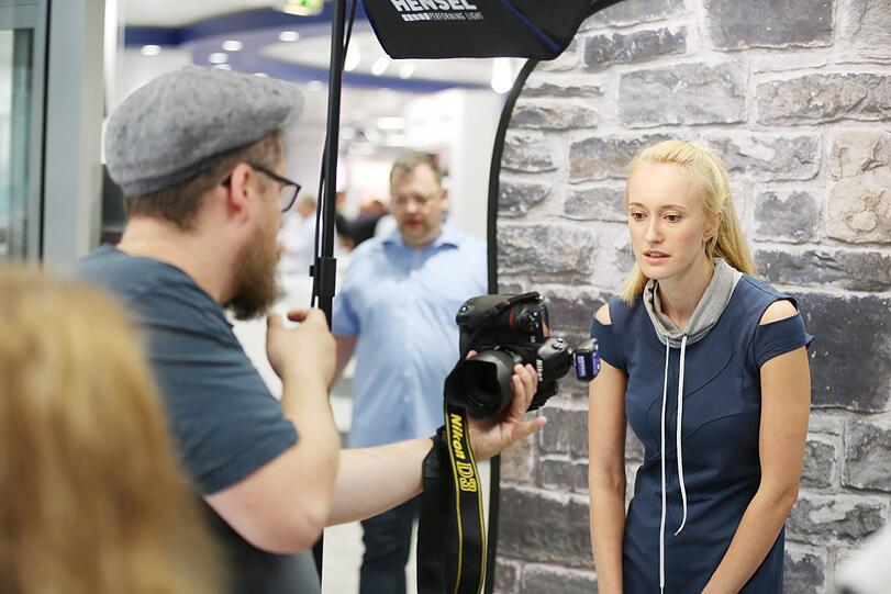 Ins rechte Licht gerückt: Die AZ-Models werden sowohl von Hobby- als auch von Profifotografen abgelichtet.
