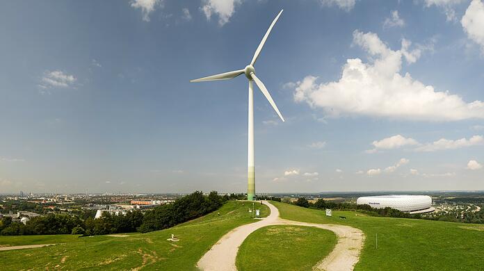 Wird es in München bald weitere Windräder geben? (Archivbild)