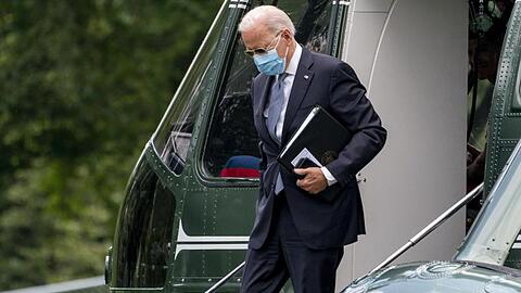 US-Präsident Joe Biden. Mit Stand Montag haben 70 Prozent aller Erwachsenen in den USA mindestens eine Impfdosis erhalten.