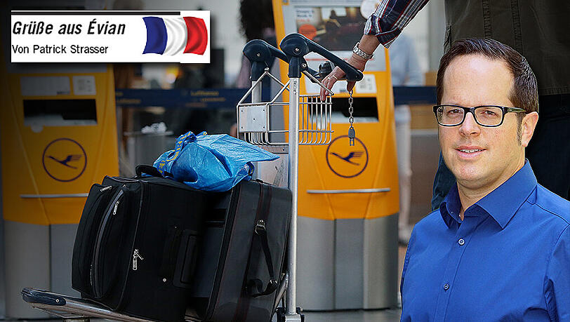 Vor allem am Flughafen in Paris geht gerne mal was verloren, weiß AZ-Reporter Patrick Strasser. Vor allem am Flughafen in Paris geht gerne mal was verloren, weiß AZ-Reporter Patrick Strasser.