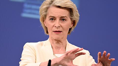 EU-Kommissionspräsidentin von der Leyen reagiert auf Kritik am Budgetvorschlag. (Archivbild)
