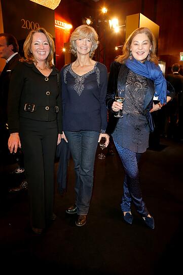 Sabina Frohwitter, Eva-Maria von Preussen und Sabina Nagel (v. li.)
