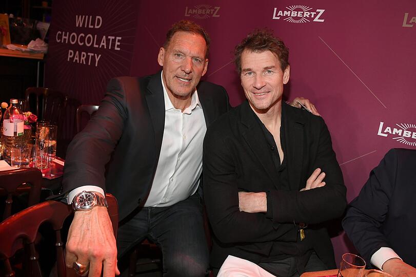 Ralf Moeller und Jens Lehmann