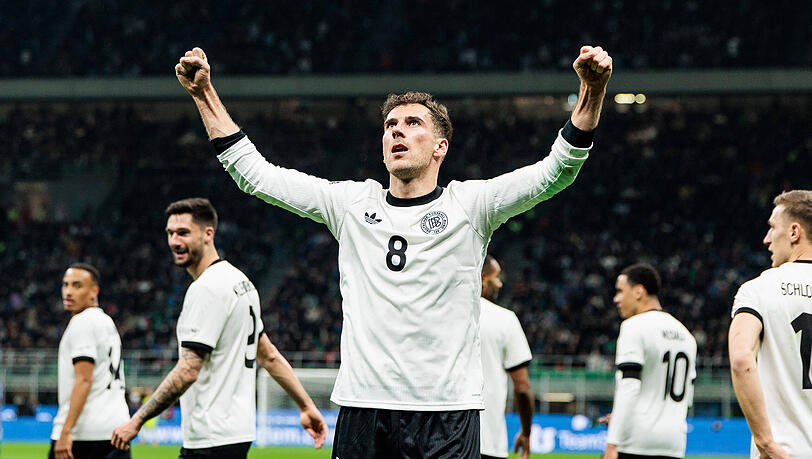 Er kam zurück, traf und siegte: Gegen Italien wird DFB-Rückkehrer Leon Goretzka zum Matchwinner. Er kam zurück, traf und siegte: Gegen Italien wird DFB-Rückkehrer Leon Goretzka zum Matchwinner.