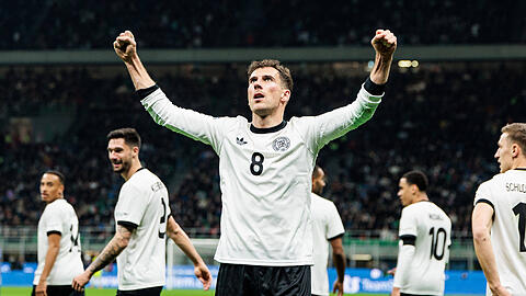 Er kam zurück, traf und siegte: Gegen Italien wird DFB-Rückkehrer Leon Goretzka zum Matchwinner.