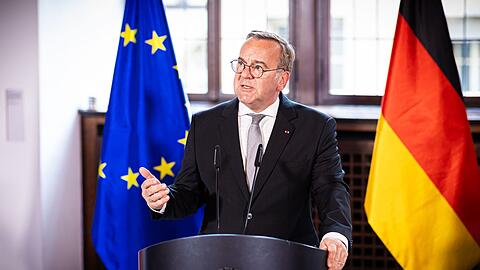 Für Pistorius steht der deutsche Beitrag noch nicht konkret fest.