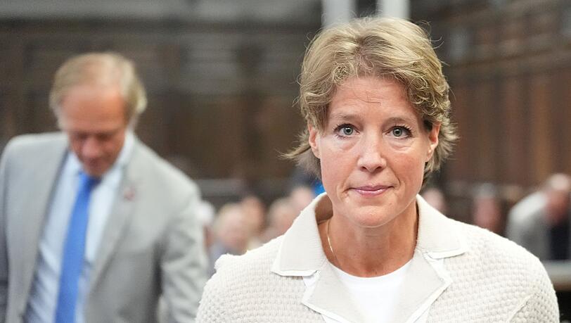 Christina Block ist in dem Prozess eine von sieben Angeklagten.