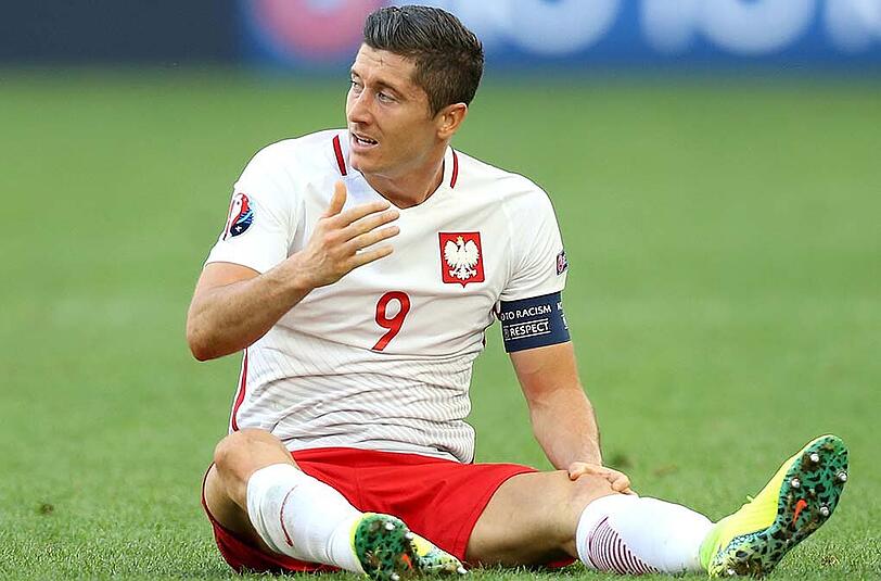 Robert Lewandowski möchte gegen die Schweiz sein erstes EM-Tor schießen. Die Partie läuft im ZDF.