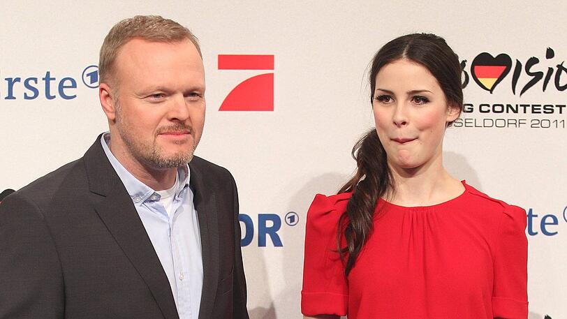 Stefan Raab und Lena Meyer-Landrut im Jahr 2011.
