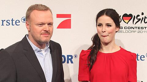 Stefan Raab und Lena Meyer-Landrut im Jahr 2011.