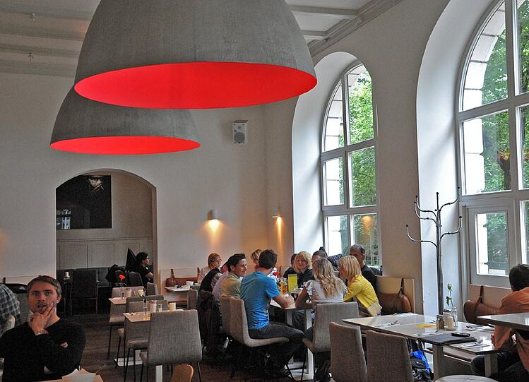 Das Zoozie's: Unverkennbar mit den großen Lampenschirmen.