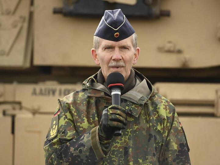 General Martin Schelleis, Inspekteur der Streitkräftebasis der Bundeswehr.