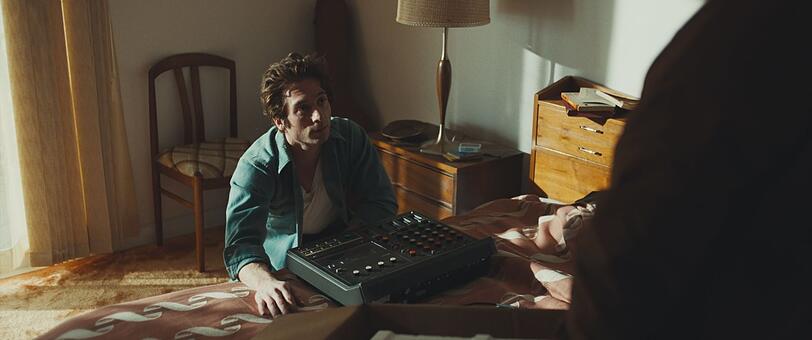 Jeremy Allen White als Bruce Springsteen.