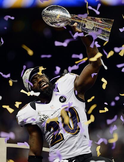 Die Footballer der Baltimore Ravens haben in New Orleans den Super Bowl gewonnen - und feiern ihren Sieg ausgiebig.