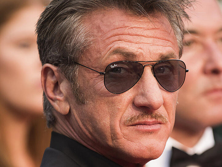 Sean Penn beim Filmfest in Cannes im Mai
