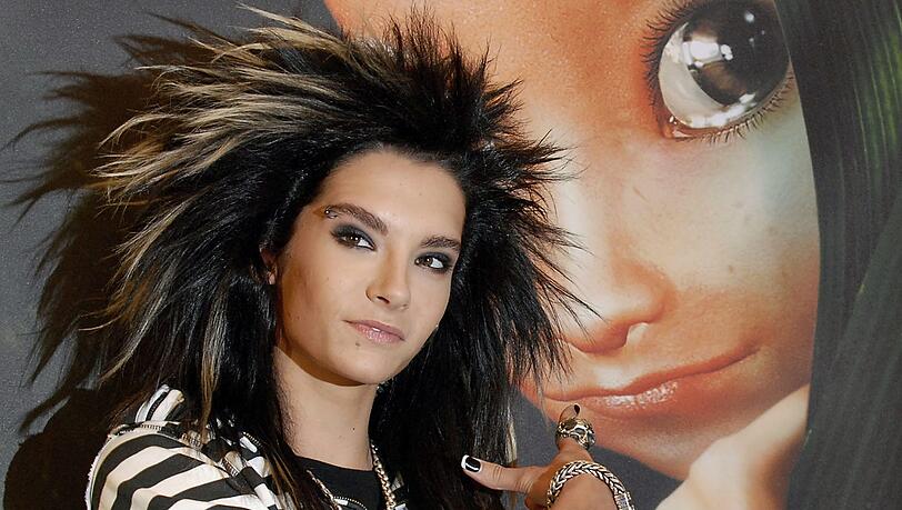 Lange Haare und viel Make-up: So sah Bill Kaulitz 2007 aus.