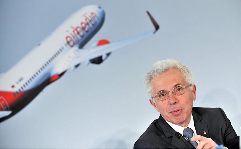 Der Österreicher Wolfgang Prock-Schauer war seit januar 2013 Vorstandschef von Air Berlin.