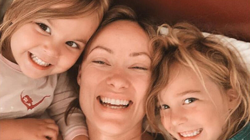 Olivia Wilde scheint überglücklich zu sein