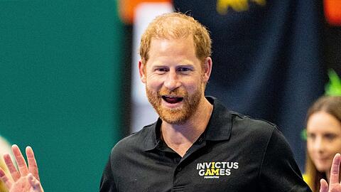 Prinz Harry w&auml;hrend eines Vorbereitungsevents zu den Invictus Games in Birmingham im Jahr 2027.