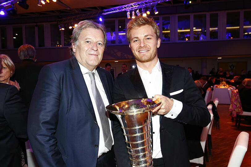 Norbert Haug und Nico Rosberg