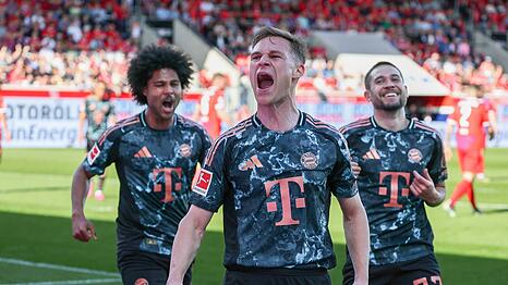 Traf zum 4:0 für den FC Bayern gegen Heidenheim: Joshua Kimmich.