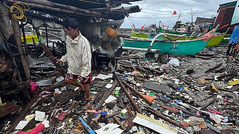 Die Taifun-Saison ist noch immer nicht vorbei.