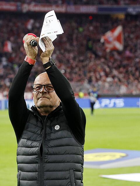 Seit 30 Jahren Stadionsprecher des FC Bayern: Stephan Lehmann.