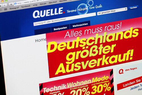 Letztes Lebenszeichen der Website war Ende vorigen Jahres der Ausverkauf