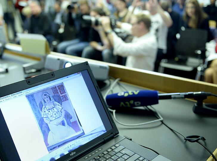 Pressekonferenz zum Schwabinger Kunst-Schatz: Die Bilder