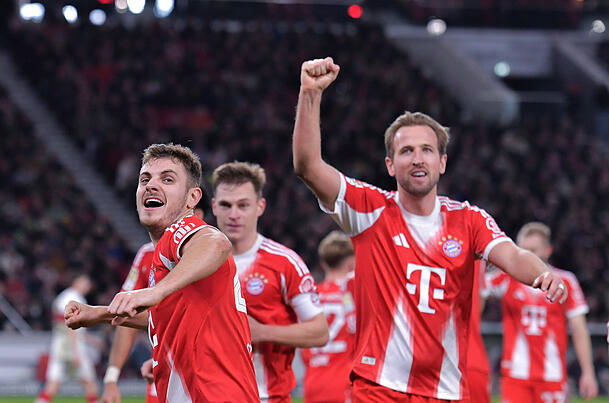 Schon 17 Tore in der Liga: Harry Kane (r.). Schon 17 Tore in der Liga: Harry Kane (r.).