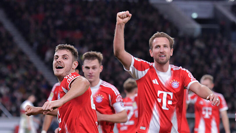 Schon 17 Tore in der Liga: Harry Kane (r.). Schon 17 Tore in der Liga: Harry Kane (r.).