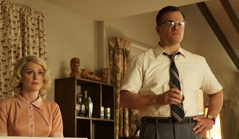 Margaret (Julianne Moore) und Gardner (Matt Damon) geraten ins Visier.