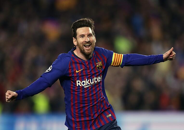 Platz 2 Lionel Messi (FC Barcelona): 50 Tore in 58 Spielen